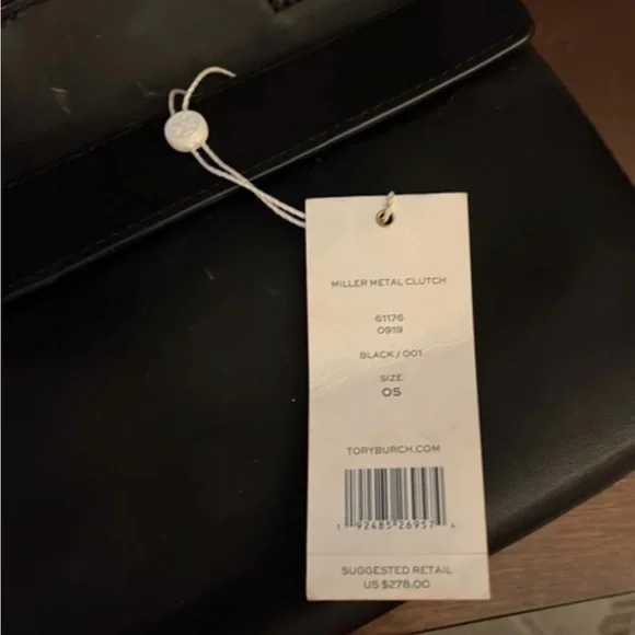 Tory Burch Miller Metal Clutch